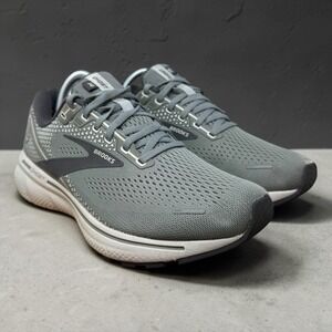 Brooks Ghost 14 Running Shoes Mens 9 Grey Neutral DNA LOFT 1103691D067